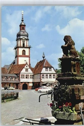 Erbach Rathaus , Marktplatz