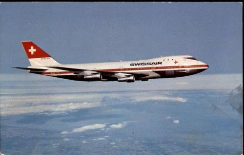 Swissair Boeing 747 B