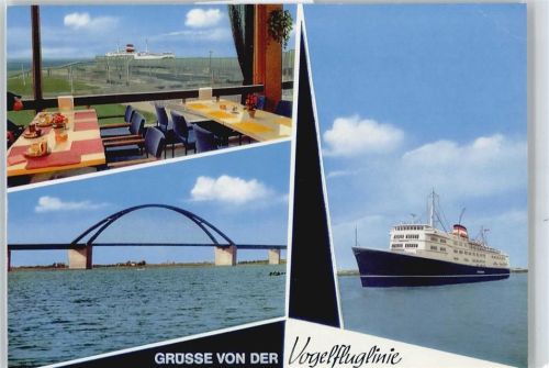 Fehmarn Brücke Schiff Gaststätte