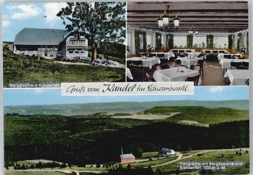 Waldkirch Berggasthaus Kandelhof