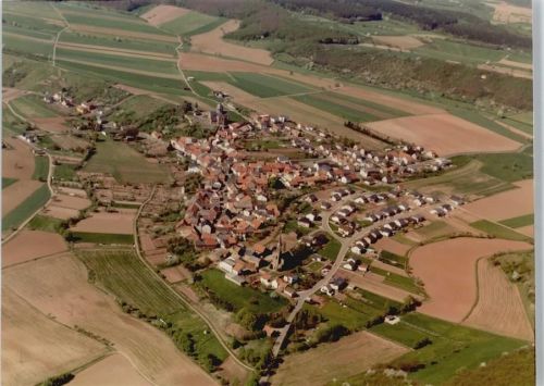 Dörnbach Foto-Karte, Fliegeraufnahme