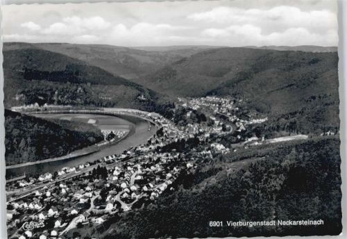 Neckarsteinach Fliegeraufnahme