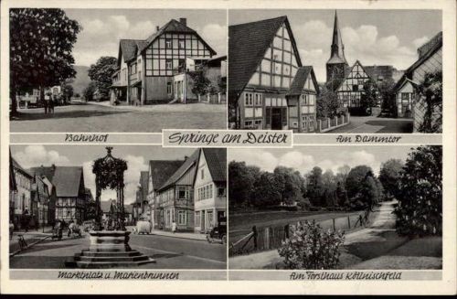 31832 W3257 Springe , Deister - Bahnhof, ...