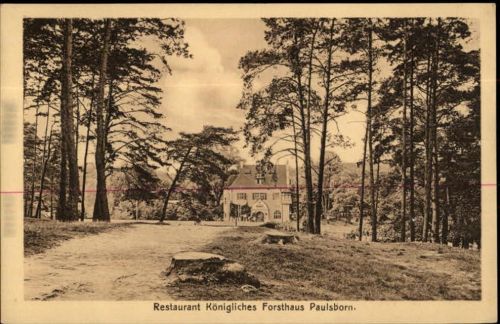 Grunewald Wirtshaus Forsthaus Paulsborn