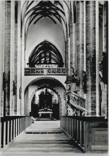 09599 O9200 Freiberg , Sachs - Dom Blick zum Altar