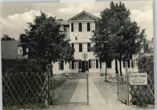 Sondershausen Hotel Gaststätte zum Possen