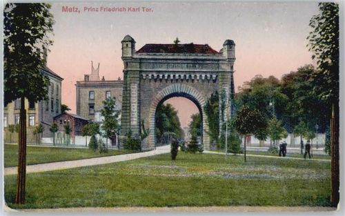 Metz Porte Serpenoise, Prinz Friedrich Karl Tor AKU1
