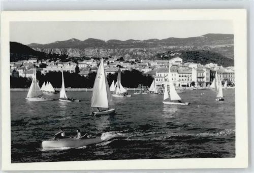 Split Meer Schiff Berg