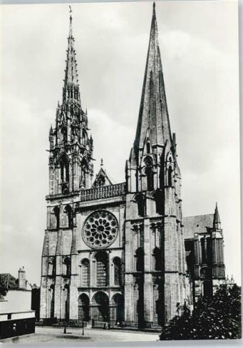 Chartres Kathedrale von Südwest