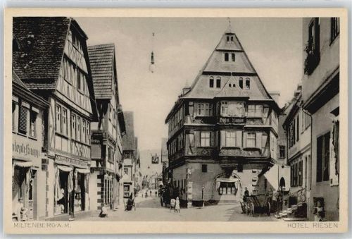 Miltenberg Hotel Riesen