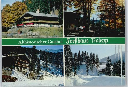 Spitzingsee Gasthof Forsthaus Valepp