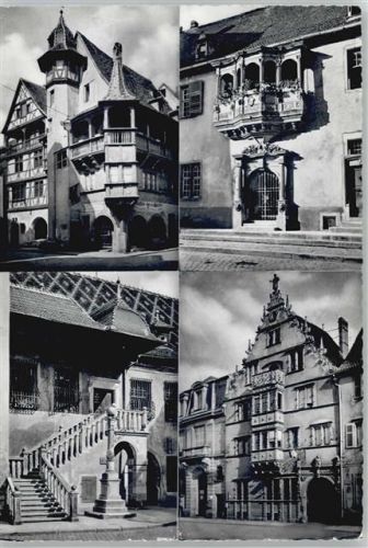 68000 Colmar Kolmar - Maison Pfister Ancien Siège de Justice l`Escalier de l`Ancienne Douane Maison des Tetes