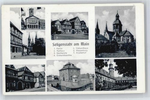 Seligenstadt Rathaus, Marktplatz, Kloster, Basilika