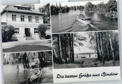 15754 O1601 Bindow - Gasthaus Tante Anna, Dampfer