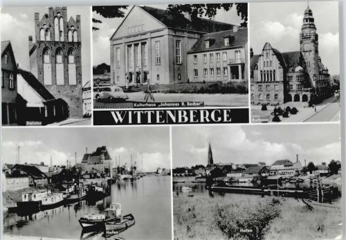 19322 O2900 Wittenberge , Prignitz - Rathaus