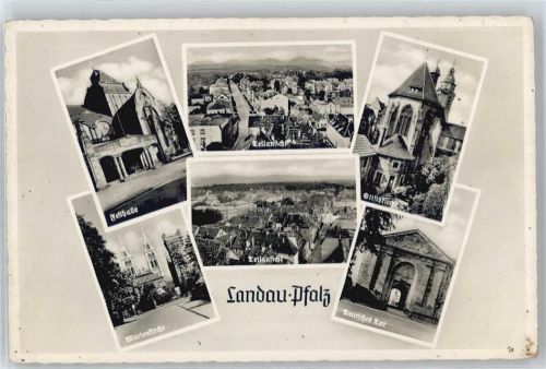 Landau Festhalle, Kirche, Deutsches Tor