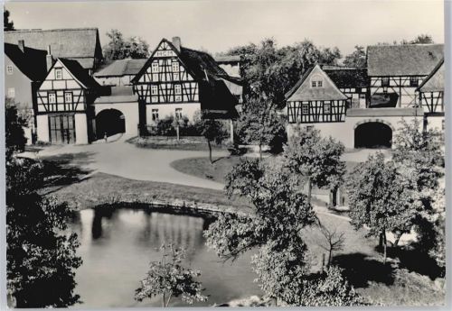 Nitschareuth Fachwerkbauten, Dorfanger