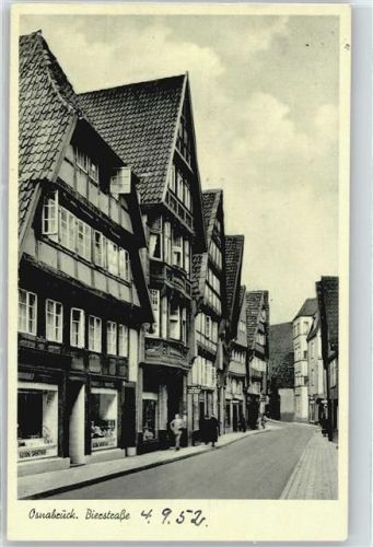 Osnabrück Bierstraße Fußgänger Haus