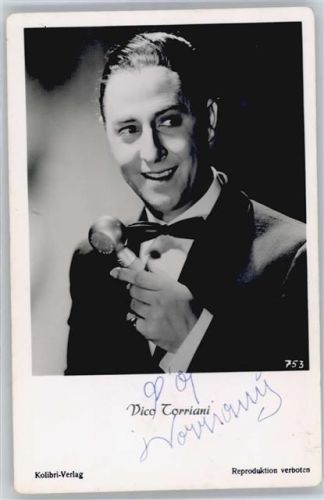 Vico Torriani , signiert