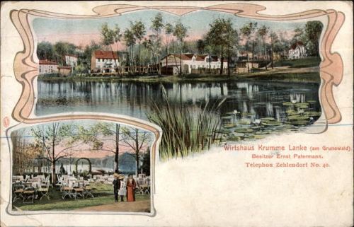 Grunewald Wirthaus Krumme Lanke