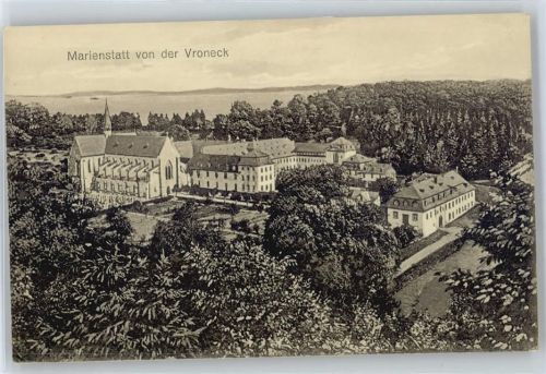 Marienstatt Luftaufnahme, See
