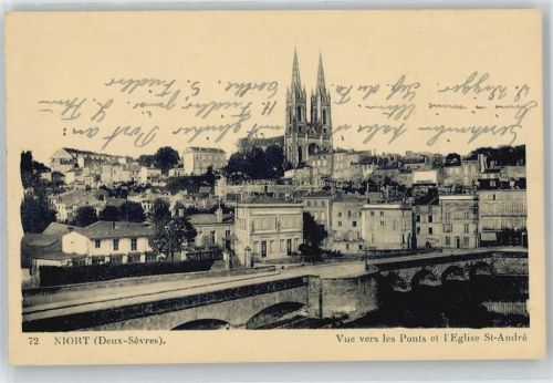 Niort Kirche Brücke