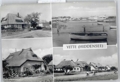 Vitte Rat der Gemeinde, Blaue Scheune, Hafen, Norderende