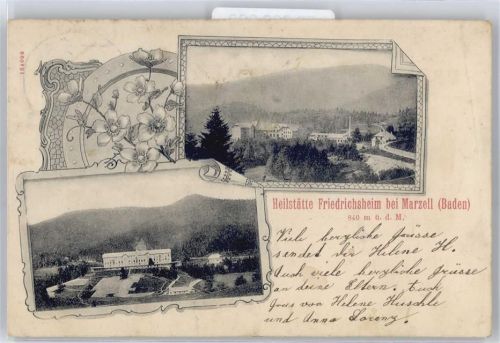 Friedrichsheim Heilstätte Friedrichsheim bei Marzell