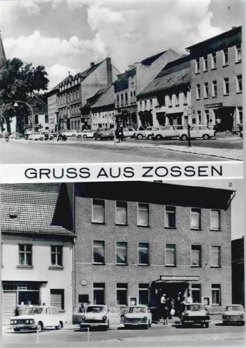 Zossen Marktplatz, Gaststätte, Hotel Deutsches Haus