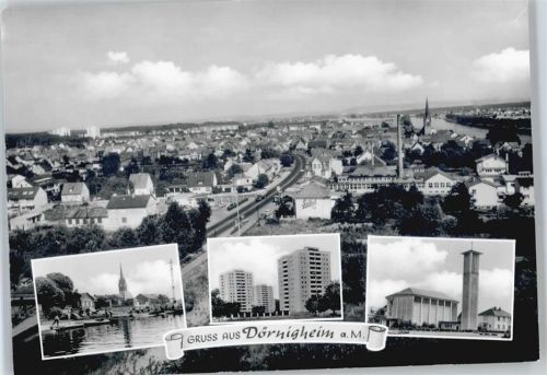 Dörnigheim Gesamtansicht, Kirche