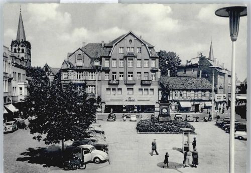 Herford Alter Markt, VW Käfer, Denkmal,