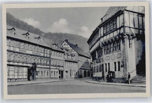 Stolberg Markt Rathaus Hotel Kanzler
