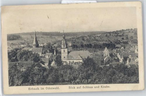 Erbach Schloss Kirche Panorama
