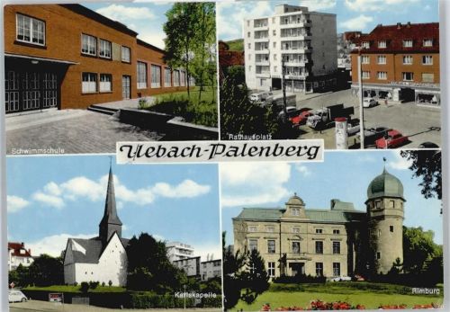 Übach Schwimmschule, Rathausplatz, Karlskapelle, Rimburg