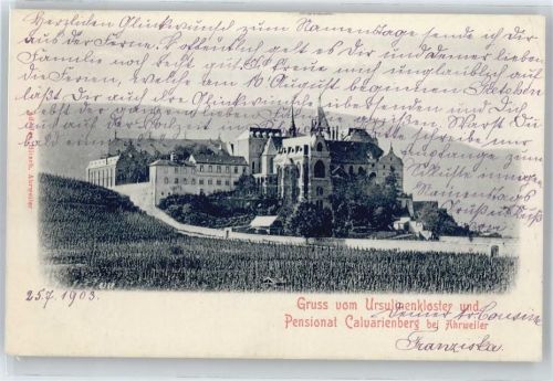 Ahrweiler Pensionat Calverienberg, Kloster