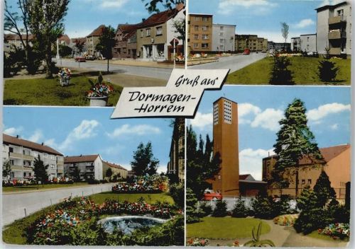 Dormagen Auto Blumen Baum Wiese Straße Haus
