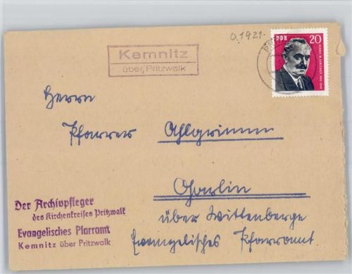 Kemnitz Landpoststempel