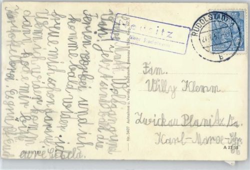 Großkochberg Landpoststempel Neusitz