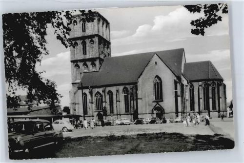 Hamm gel. 08.04.61, VW Käfer, Pauluskirche