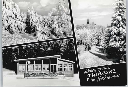 Königstein Restaurant Fuchstanz Schnee