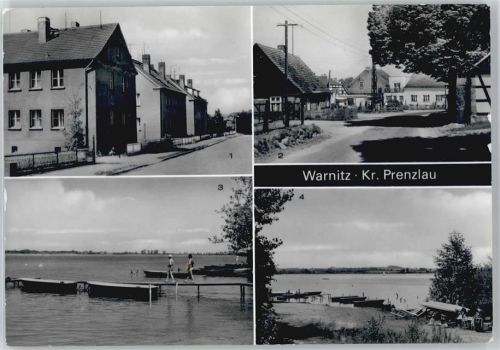 Warnitz Schulstraße, Dorfstraße, Oberückersee