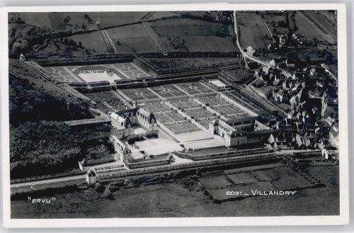 Villandry Fliegeraufnahme