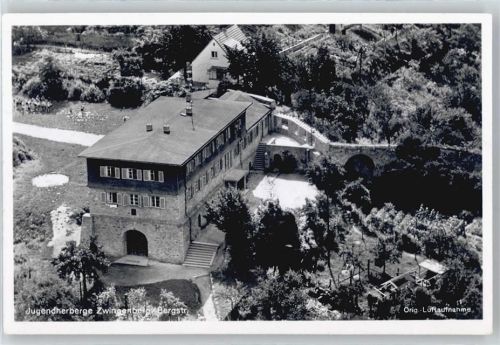 Zwingenberg Fliegeraufnahme, Jugendherberge