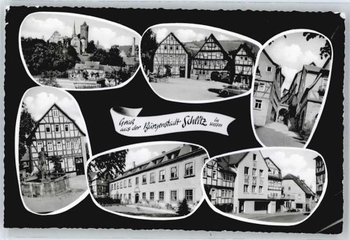 Schlitz Gesamtansicht, Siedlung, Burg
