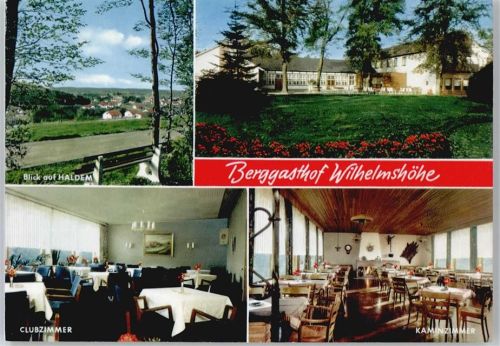 Haldem Berggasthaus Wilhelmshöhe
