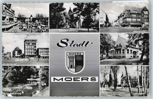 Moers Steinstrasse , Neumarkt , Rathaus