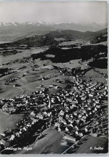 Scheidegg Luftaufnahme