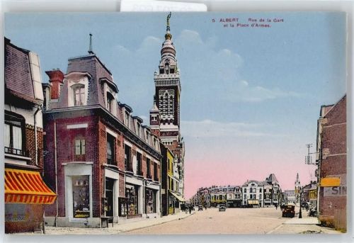 Albert Rue de la Gare, Place d´Armes