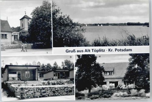 Töplitz Post, Kirche, Zernsee, Einkaufzentrum