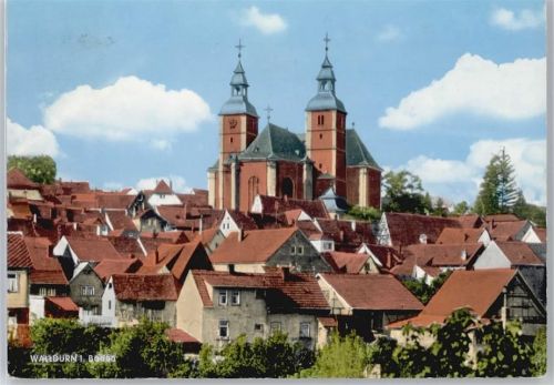 Walldürn Blick zur Kirche